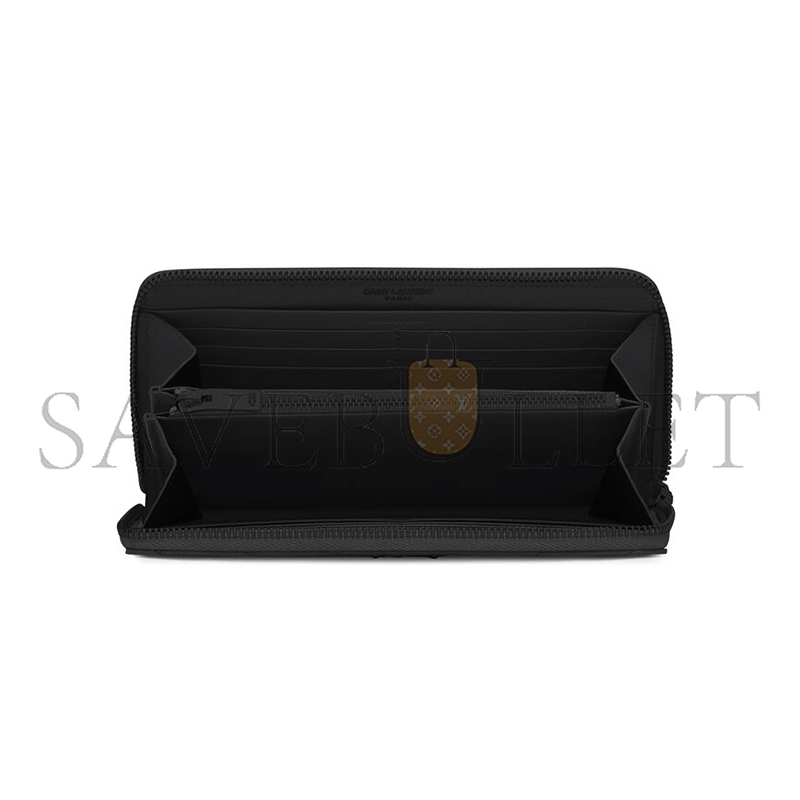 Y*L cassandre matelassÉ zip around wallet in grain de poudre leather 358094bow081000 (19*9.5*2.5cm)